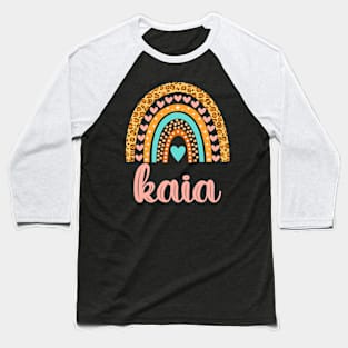 Kaia Name Kaia Birthday Baseball T-Shirt